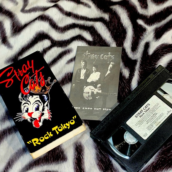 STRAY CATS “ROCK TOKYO” VHS - Picture 11 of 11